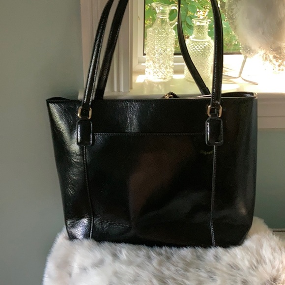 Anne Klein new large black tote bow - Picture 7 of 14